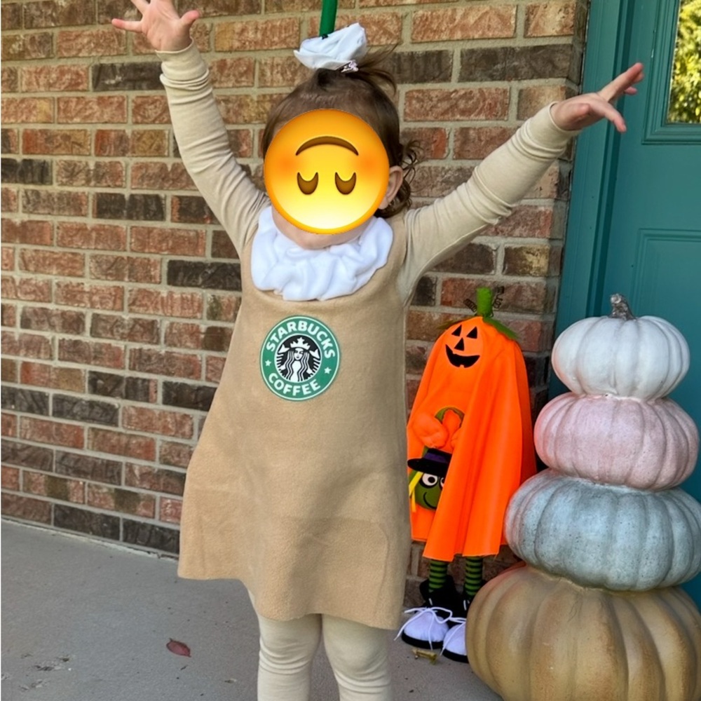 Kids Starbucks Coffee Shop Costume